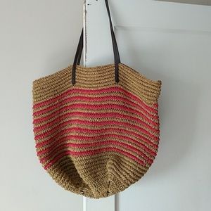 J. Crew Straw Tote